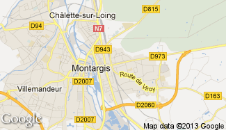 Plan de Montargis