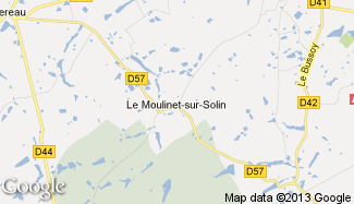 Plan de Le Moulinet-sur-Solin