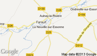 Plan de La Neuville-sur-Essonne