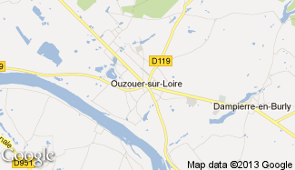 Plan de Ouzouer-sur-Loire