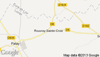 Plan de Rouvray-Sainte-Croix
