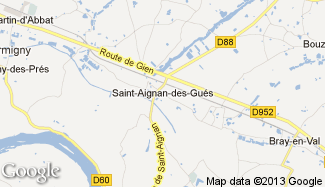 Plan de Saint-Aignan-des-Gués