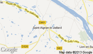 Plan de Saint-Aignan-le-Jaillard
