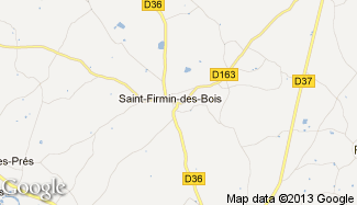 Plan de Saint-Firmin-des-Bois