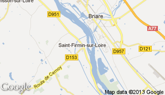 Plan de Saint-Firmin-sur-Loire