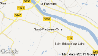 Plan de Saint-Martin-sur-Ocre