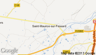 Plan de Saint-Maurice-sur-Fessard