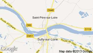 Plan de Saint-Père-sur-Loire