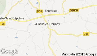 Plan de La Selle-en-Hermoy