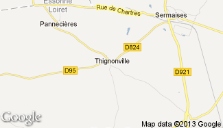 Plan de Thignonville