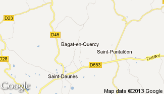 Plan de Bagat-en-Quercy