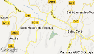 Plan de Saint-Jean-Lespinasse