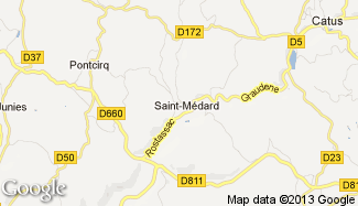 Plan de Saint-Médard