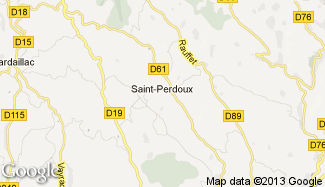 Plan de Saint-Perdoux