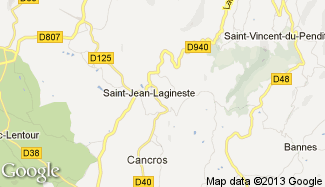 Plan de Saint-Jean-Lagineste