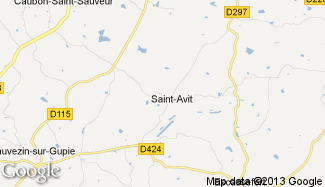 Plan de Saint-Avit