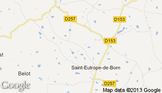 Plan de Saint-Eutrope-de-Born
