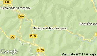 Plan de Moissac-Vallée-Française