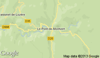 Plan de Le Pont-de-Montvert