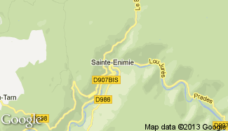 Plan de Sainte-Enimie