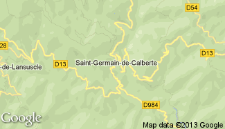 Plan de Saint-Germain-de-Calberte