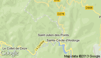 Plan de Saint-Julien-des-Points