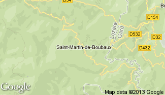 Plan de Saint-Martin-de-Boubaux