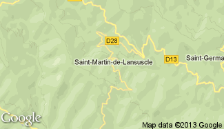 Plan de Saint-Martin-de-Lansuscle