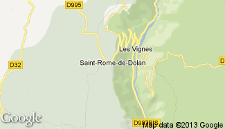 Plan de Saint-Rome-de-Dolan