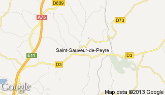 Plan de Saint-Sauveur-de-Peyre