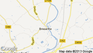 Plan de Brissarthe