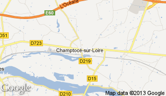 Plan de Champtocé-sur-Loire