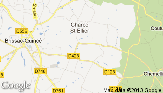Plan de Charcé-Saint-Ellier-sur-Aubance