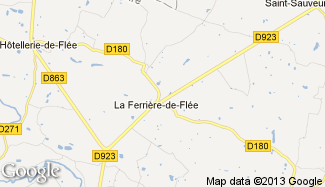 Plan de La Ferrière-de-Flée