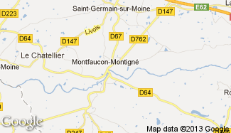 Plan de Montfaucon-Montigné