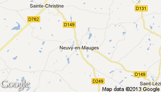 Plan de Neuvy-en-Mauges