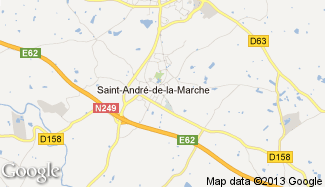 Plan de Saint-André-de-la-Marche