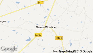 Plan de Sainte-Christine