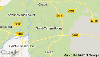 Plan de Saint-Cyr-en-Bourg