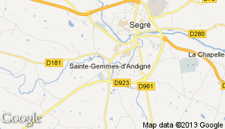 Plan de Sainte-Gemmes-d'Andigné