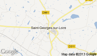 Plan de Saint-Georges-sur-Loire