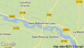 Plan de Saint-Mathurin-sur-Loire