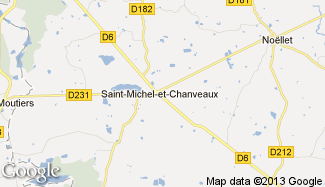 Plan de Saint-Michel-et-Chanveaux
