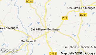 Plan de Saint-Pierre-Montlimart