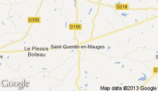 Plan de Saint-Quentin-en-Mauges
