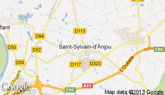 Plan de Saint-Sylvain-d'Anjou