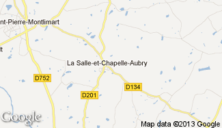 Plan de La Salle-et-Chapelle-Aubry