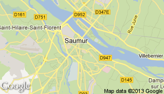 Plan de Saumur