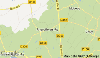 Plan de Angoville-sur-Ay