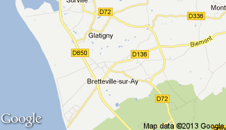 Plan de Bretteville-sur-Ay